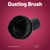 35mm Round Dusting Brush Compatible for Lavor Silent, Whisper V8 (1963582)
