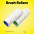 Multi-Surface Roller Set for Karcher BR30/1, EWM2, FC3, FC5, FC7 Series Floor Cleaner (Pack of 2)