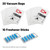 Microfibre Compatible SMS Dust Bags 20 Bags+20 Fresheners NVM-1CH Henry, Hetty