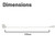 Door Rope Cable Kit for Bush, CDA, Electra, Proaction, Russell Hobbs Dishwashers (Pack of 2, 47001133)