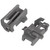 Dishwasher Rack Retaining Clips for Bosch SBV, SMI, SMS; Neff S21, S41, S51, S71; Siemens SN & SX Series (Pack of 2, 00611474)