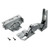 Lower & Upper Door Hinge Set for Bosch, Neff & Siemens Fridge Freezers (3702 5.0 / 3703 5.0 & 3306 5.0 / 3307 5.0)