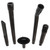 Car Detailing Vacuum Cleaner Mini Attachment Kit for Shark IZ201, IZ202, IZ251, IZ252, IZ370, IZ370UK, IZ380, IZ380UK, IZ380UKT Series Cordless Vacuum Cleaner (Pack of 2)