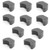 Foam Filter Kit for Shark HX100UKT, HX100UKCP, StainForce Spot Cleaner (Pack of 10, XSKFML100UKCP)