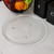 Universal Microwave Turntable Glass Plate 315mm with 6 Fixers for All Microwaves