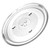 Universal Microwave Turntable Glass Plate 315mm with 6 Fixers for All Microwaves