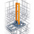 Genuine Gorenje FASTB38WIFI Type Dishwasher Bottle Washer Holder Carrier & Mounting