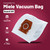 SMS Microfibre Dust Bags & Filter Kit for Miele Guard M1 Vacuum Cleaner (8 Dust Bags + 2 Filters, 12557080)