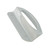 White Plastic Grab Door Handle For Electrolux & Zanussi Fridges (2061766024)