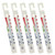 Universal -40°C to +40°C Temperature Range Stick Type Thermometer with Hanging Hook (Pack of 5)