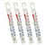 Universal -40°C to +40°C Temperature Range Stick Type Thermometer with Hanging Hook (Pack of 4)