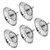 Stainless Steel Sink Strainer & Stopper Plug for Kitchen Sinks (Pack of 5, R1165)
