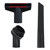 Universal Vacuum Cleaner Black Plastic Tool Accessory Kit (35mm)