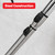 Telescopic Stainless Steel Vacuum Extension Tube Compatible for Miele 50-100cm	