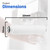 WF36 Purofilter Water Filter for Samsung Fridges DA29-00020B - Pack of 4