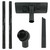 Universal Plastic Floor Nozzle & Tool Accessory Kit 32mm Extension Rod Brush Set
