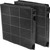 Type 15 Carbon Charcoal Cooker Hood Filter Compatible for Elica Models (Pack of 2)