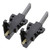 Universal Ceset Motor Carbon Brushes C00312014 (34mm x 13.5mm x 5mm, Pack of 2)