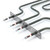 Grill Element for Britannia, ILVE Cookers (1630W & 870W, A/458/78)