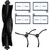 Replacement Parts Kit T29F8011 For Eufy X8 Pro (2 x Side Brushes, 4 x Filters & Brushbar)