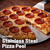 Universal Pizza Stone, Pizza Peel with Detachable Handle and Pizza Cutter Kit