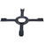Universal Gas Hob Pan Stand Enamelled Steel Reducer for Small Saucepan Support (130mm)
