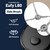 Replacement Parts Kit for eufy G50, L50 & L60 (6 x Brushes, 2 x Filters & 1 x Brush Bar)