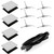 Replacement Parts Kit for eufy G50, L50 & L60 (6 x Brushes, 2 x Filters & 1 x Brush Bar)