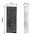 Compatible for Siemens ED, EH; Bosch PIE, PVQ; Neff T47, T48, T58, V58 Series Extractor Hob Activated Carbon Charcoal Air Filters (Pack of 4) - 17006642
