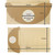 Compatible VB820 for Karcher A2000-A2099, WD2000-WD2399, MV2 Series Bags (Pack of 5)