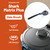Replacement Parts Kit for Shark Matrix Plus 2-in-1 Robot Vacuum (Side Brushes, Filters, Mop Pads, Cleaning Tool)