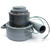 Genuine Bison Ametek Produced Lamb Tangential Bypass Motor - 3 Stage, 7.2", 1450 Watt, 240V (116136-00)