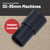 Universal Mini Turbo Tool for 32mm & 35mm Vacuums (Pet Fur & Upholstery Brush)
