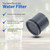 Water Bottle Carbon Filter Capsules for LifeStraw Go Steel (Pack of 2)