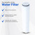 Showerhead Water Filter Insert for Cobbe 6 SprayMode (Pack of 2)