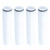 Showerhead Water Filter Insert for Cobbe 6 SprayMode (Pack of 4)