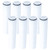 Showerhead Water Filter Insert for Cobbe 6 SprayMode (Pack of 8)