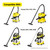 Replacement Karcher Dust Bags for KFI487 MV4 to MV6 WD4 to WD6 (Pack of 12, 2.863-006.0)