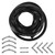 Universal 3-in-1 Silicone Oven Door Gasket Seal Kit Compatible for Multiple Brands
