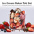 Genuine Ice Cream Maker Accessory Pack for Russell Hobbs Chilluxe (2 x Tubs, 2 x Lids & 2 x Ice Cream Scoops, N700927)
