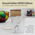 Genuine Ice Cream Maker Accessory Pack for Russell Hobbs Chilluxe (2 x Tubs, 2 x Lids & 2 x Ice Cream Scoops, N700927)