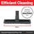 Universal Parquet Hard Floor Tool Nozzle with Nylon Bristles & Plastic Wheels (32mm x 300mm)