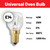 40W SES E14 2600K Warm White Oven Lamp Light Bulb (300°C, 230-240V)