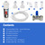 Universal Fridge Water Filter External Inline Kit (Filter, Pipe & Connectors)