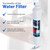 Universal Fridge Water Filter External Inline Kit (Filter, Pipe & Connectors)