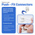 Universal Fridge Water Filter External Inline Kit (Filter, Pipe & Connectors)