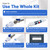 Universal Fridge Water Filter External Inline Kit (Filter, Pipe & Connectors)