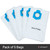 Genuine Nilfisk VP25, SC25 Type Vacuum Cleaner Dust Bags (Pack of 5, 58000102)