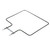 Square' Type Base Element for Flavel Rangemaster 110 Series - 1000W