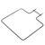 Square' Type Base Element for Flavel Rangemaster 110 Series - 1000W